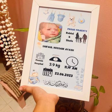 A4 Glass Frame